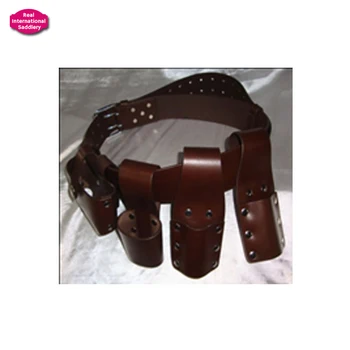 Adjustable Flexible Leather Tool Waist Belt