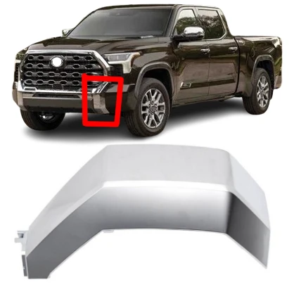 car body kit pearl nickel Plastic Front Bumper Caps Cover For Toyota Tundra TRD 2022 2023