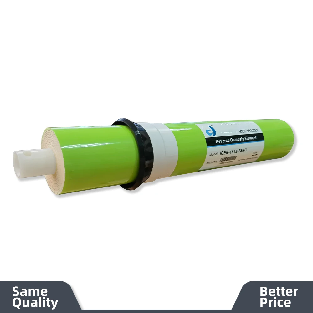 Мембранные элементы обратного осмоса Qicen 1812 75 GPD для очистки воды с высоким уровнем