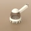 Brosse de bain à long manche-beige