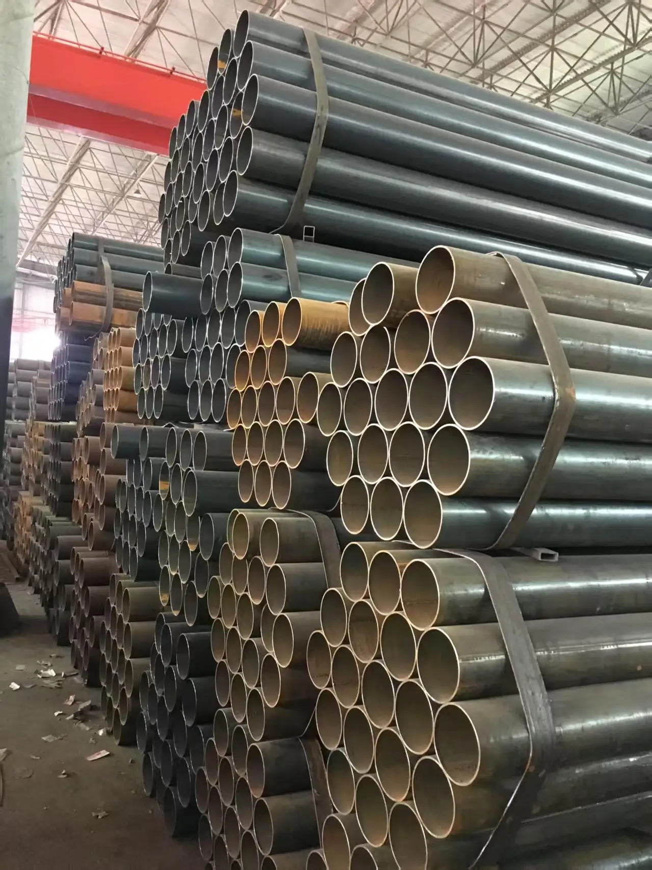 Welded Steel Pipes 1.6-8mm Material Q235AQ235BQ235C Product Type details