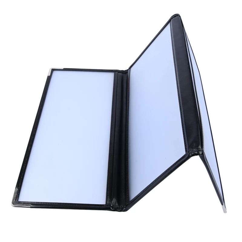 NATGAI 10 PCS 1 View Menu Covers 4.25" X 11", PU Leather