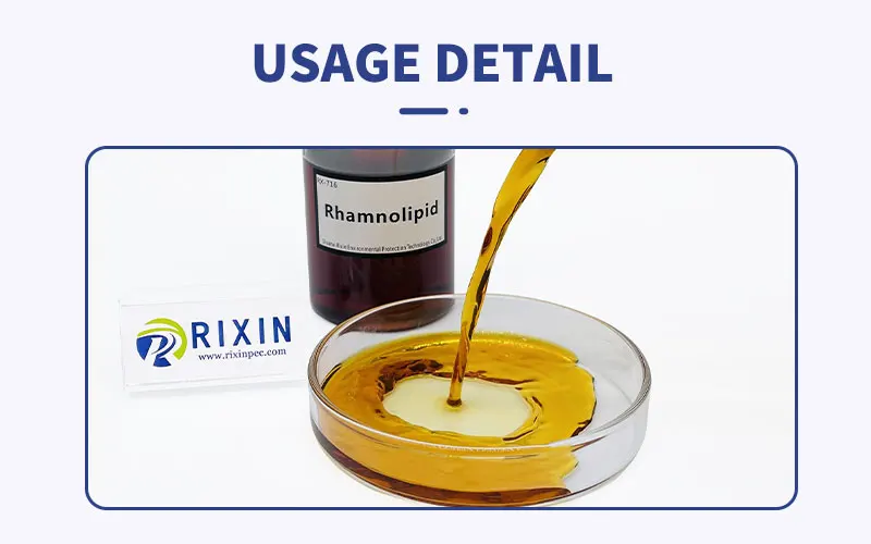 Washing Using Rhamnolipid Rhamnolipid/pseudomonas Aeruginosa Biosurfactant - Free Sample