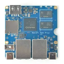 NanoPi R2S Plus Mini Development Board RK3328 Dual Gigabit Ethernet Ports 32GBeMMC Supports M.2WiF