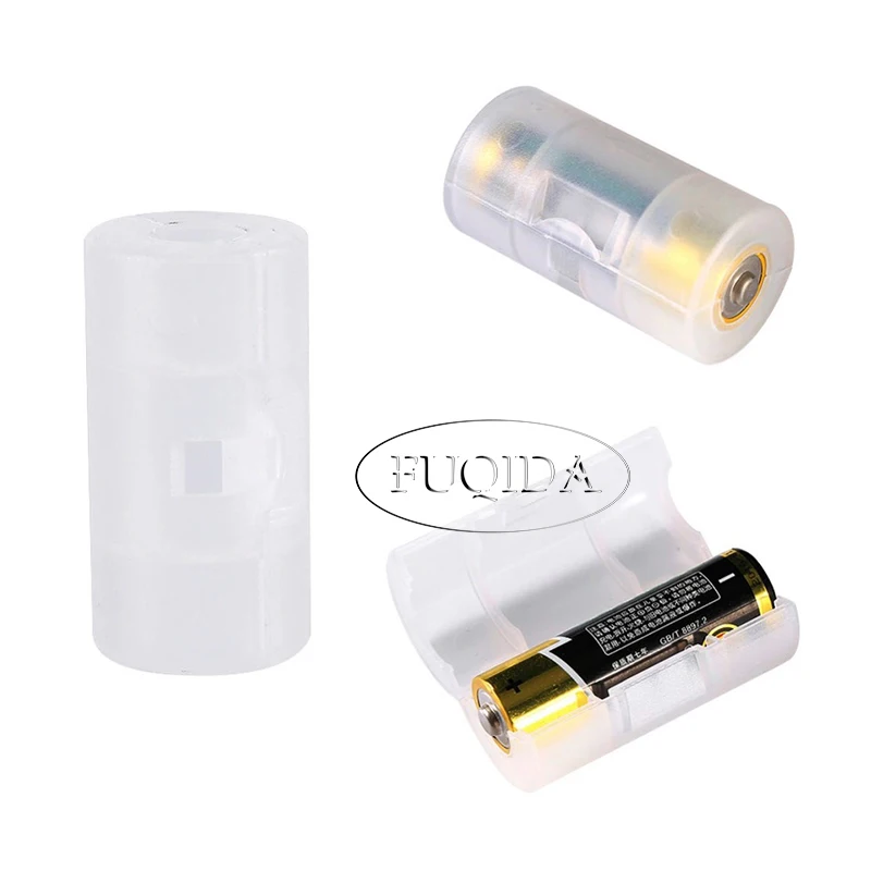 Parallel Aa Battery Adapter Aa to C Battery Converter Adapter Holder Case