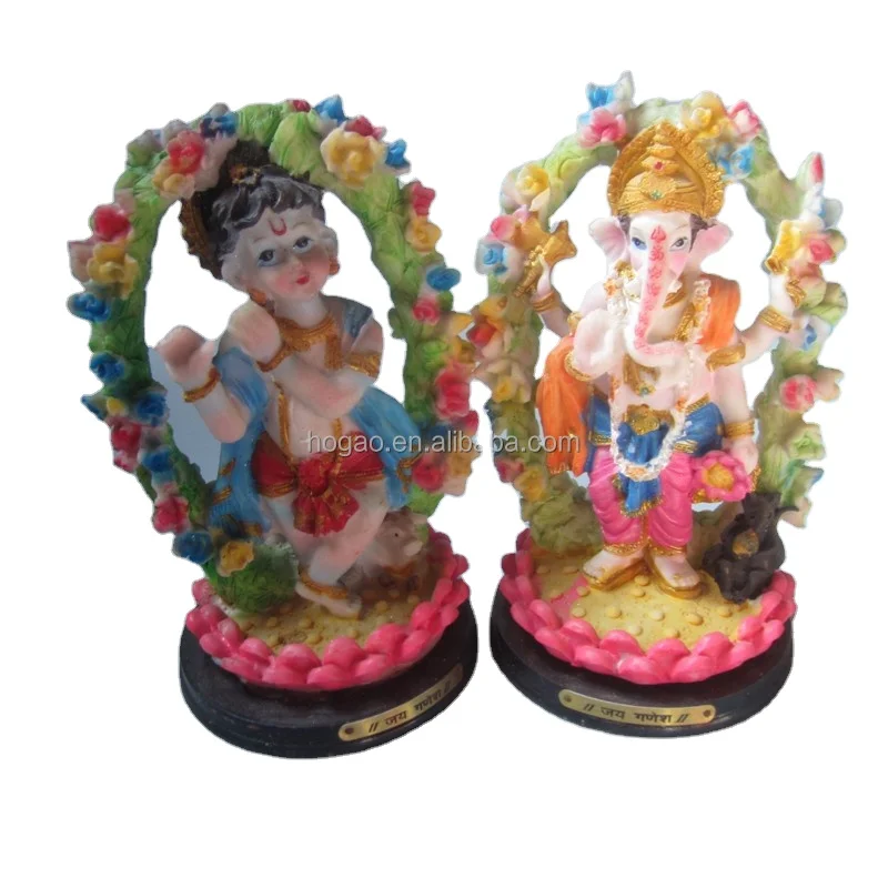 Miniature Resin Indian Hindu Deities Figurine For Diwali Decoration