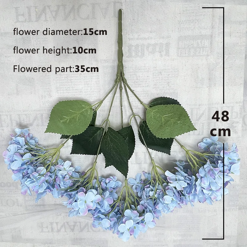 product meiyang 480 petals 5 forks hydrangea high quality artificial flowers for christmas decor for diy hot sale factory-51