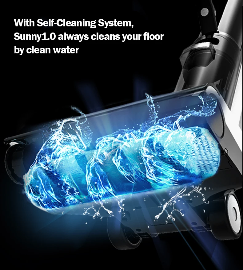 Домашний беспроводной пылесос для сухой и влажной уборки беспроводные Моющего Пылесоса аккумуляторная электрическая