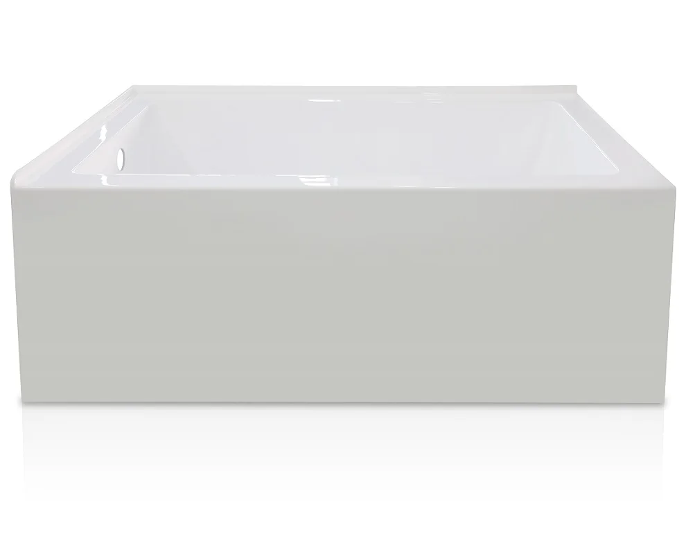 Shower Room Set Frameless Double Sliding Bathtub Shower Door and Acrylic Shower Wall Panel and Acrylic Bathtub