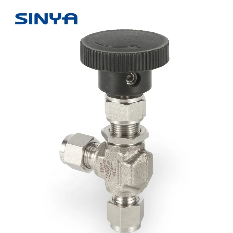 1/8" to 3/4" with Handwheel  Manual  Shut-off  Flanged Ends PTFE Packing Globe Valves  Manufacturer Flanged Needle Valves