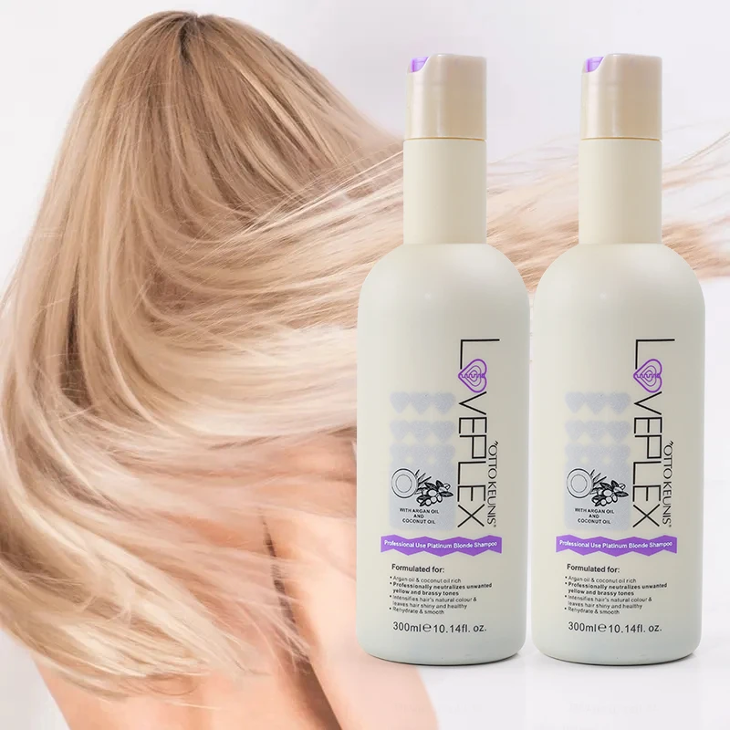 LOVEPLEX Perfcting Blonde System No Yellow Daily Use Purple Shampoo for Hair