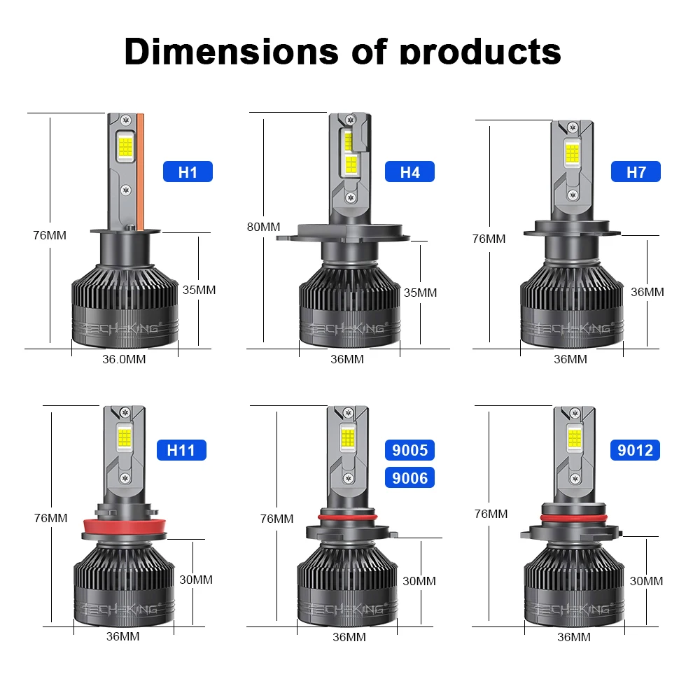 Auto super power LED light H7 LED Automotive H1 H11 9005 9006 9012 LED 240W 26000LM Three copper tube cooling LED headlight bulb