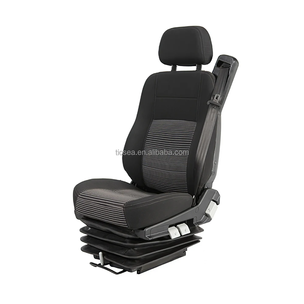 Air Ride Semi Truck Seat For Freightliner Heavy Truck,International