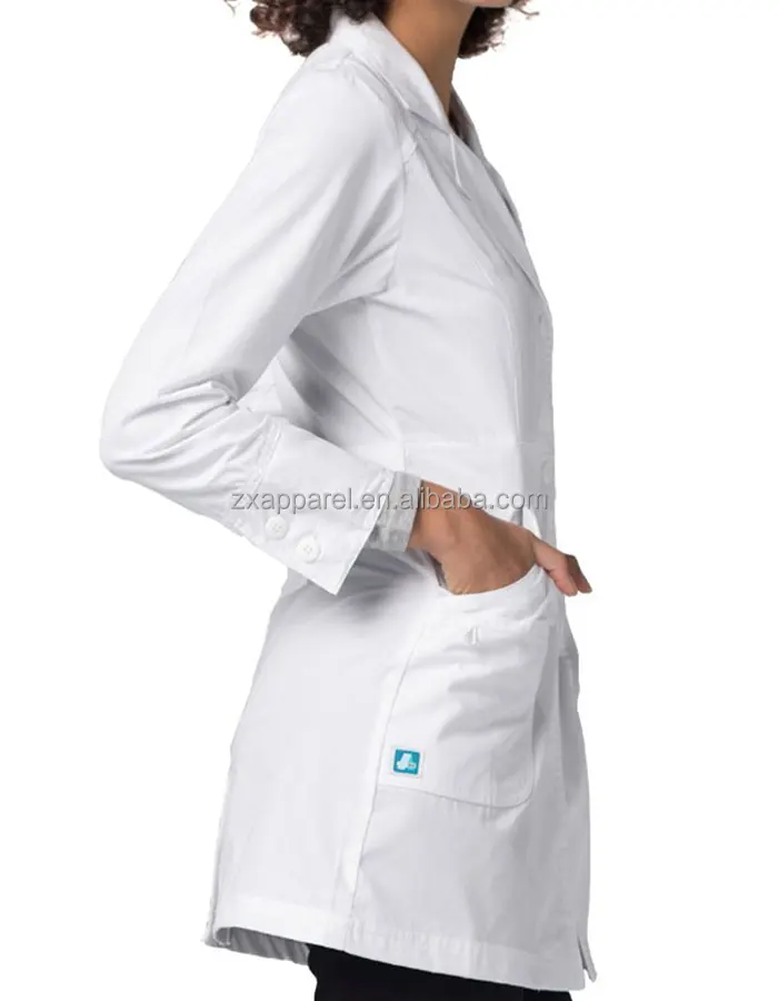 High Quality Threads Professional Lab Coat For Women Full Sleeve Poly