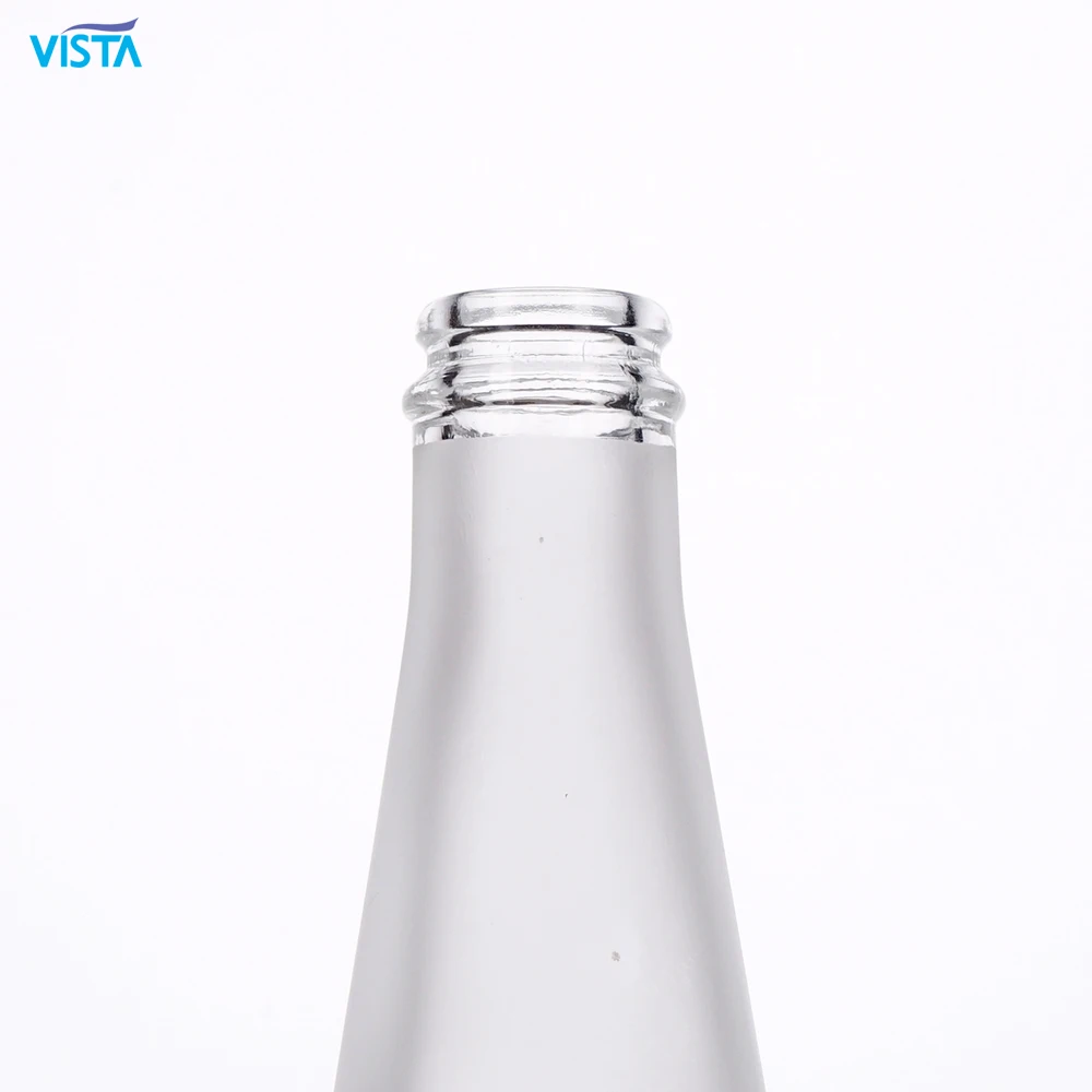 750ml Normal Flint Sparkling Frost Silkscreen Reusable Water Bottle 5 Gallon Water Bottle Led Water Bottle