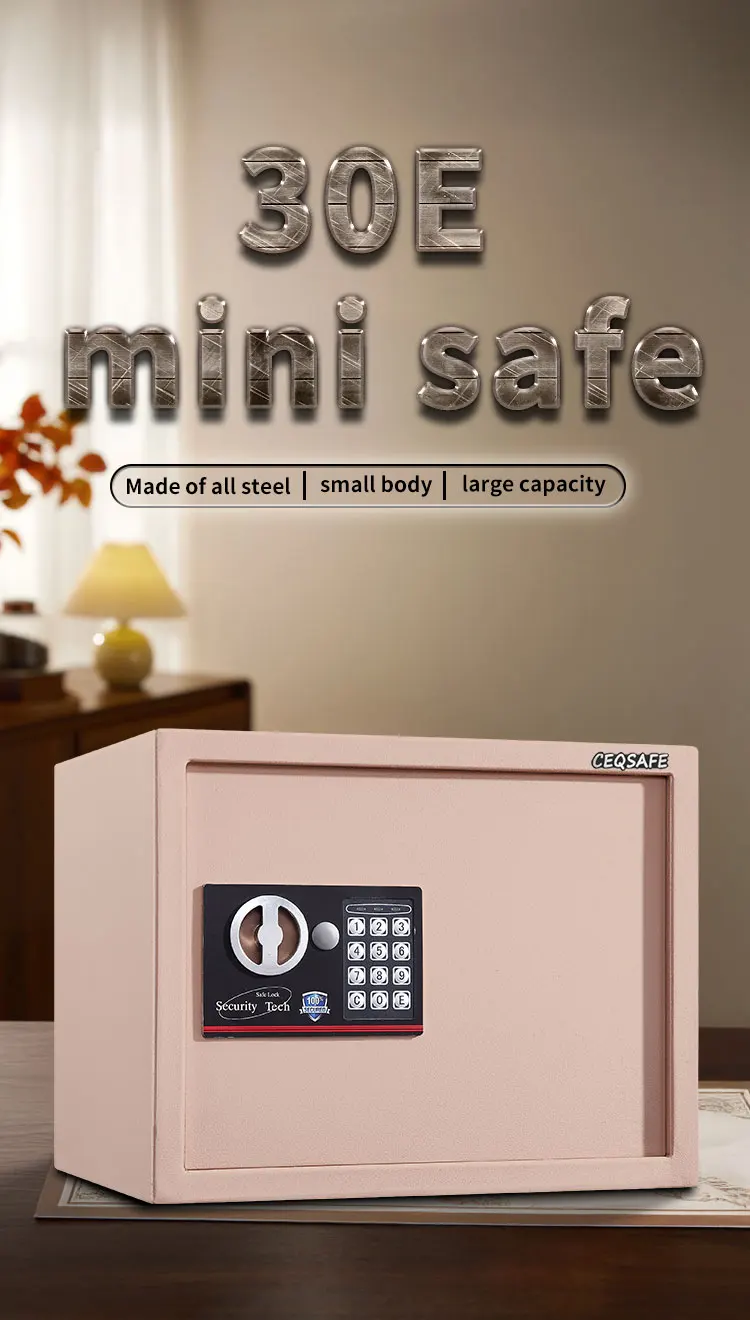 CEQSAFE China High-end Mini Wall Hotel Box Personal Small Electronic Safe Box details
