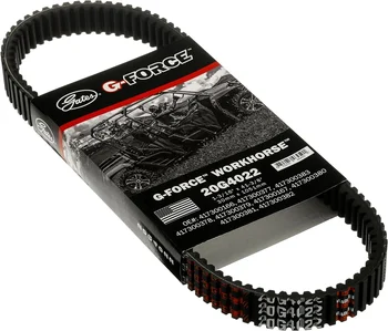 Gates 20G4022 G-Force WorkHorse 1-3/16 Inch x 41-3/8 Inch Continuously Variable Transmission (CVT) Belt