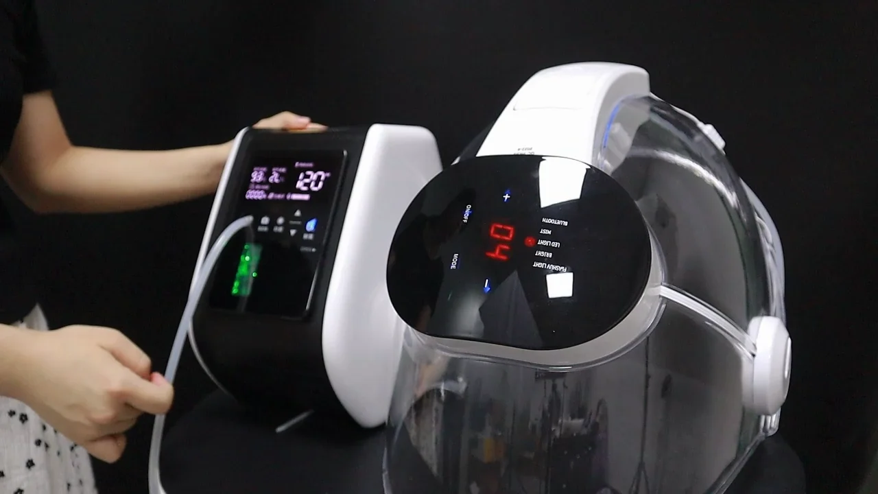 Portable Korea O2toderm O2 To Derm Oxygen Dome Facial Therapy Machine