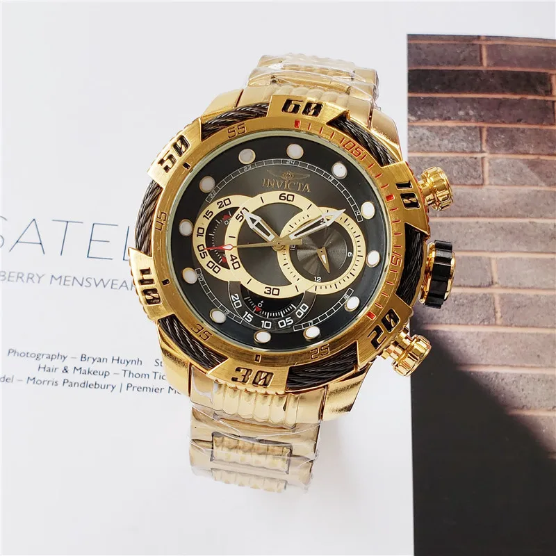 Diamond Quartz Men's Watch OM-618715