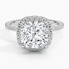 K1663_3 CT CZ_Halo Setting_Cushion cut