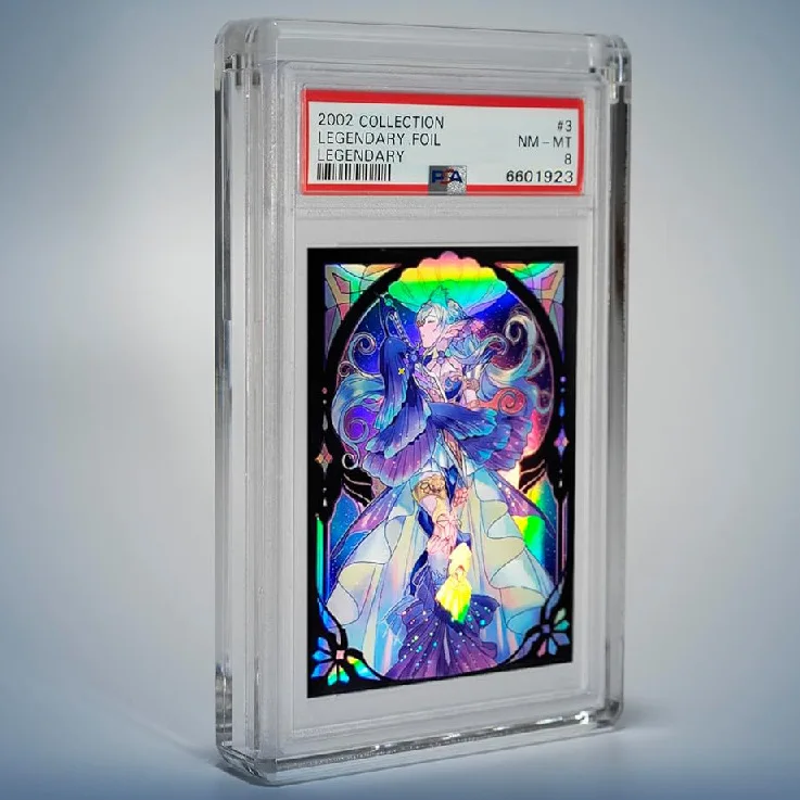 Acrylic Graded Card Slab Collectible Display Case Holder for BGS SGC PSA Slab Sport Trading Card Case Magnetic Protector Case