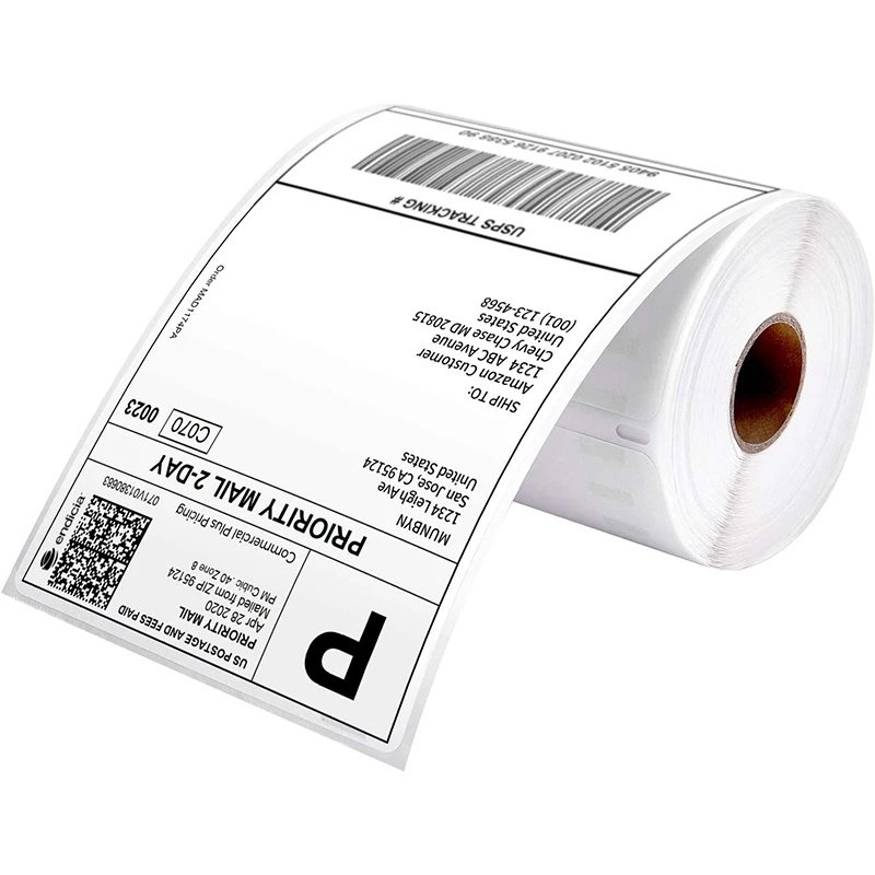 High Quality Customized Size Direct Thermal Labels Colorful Circle ...