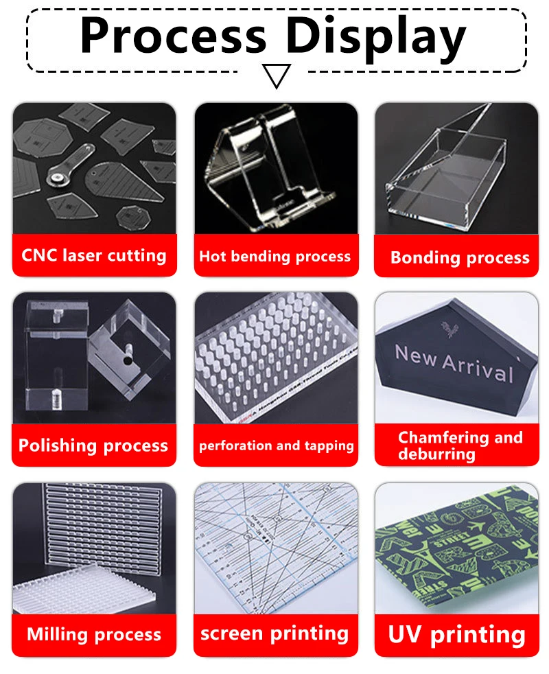 Custom Countertop Plexiglass Acrylic Display Case Display Figures Dolls