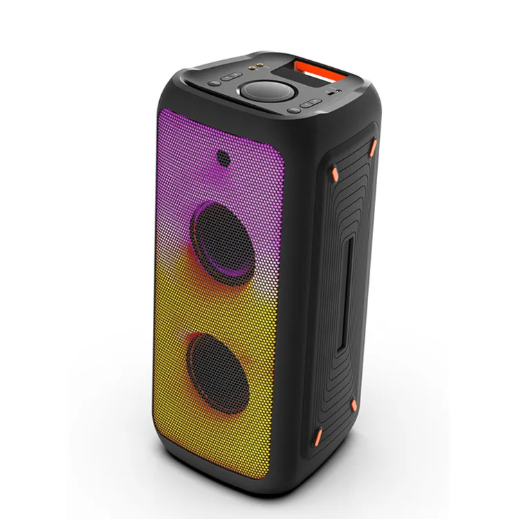 LINGE 80W  Partybox 310 Powerful B t  Tws Party Speaker with Dynamic Lighting Effects with DJ Launch Pad
