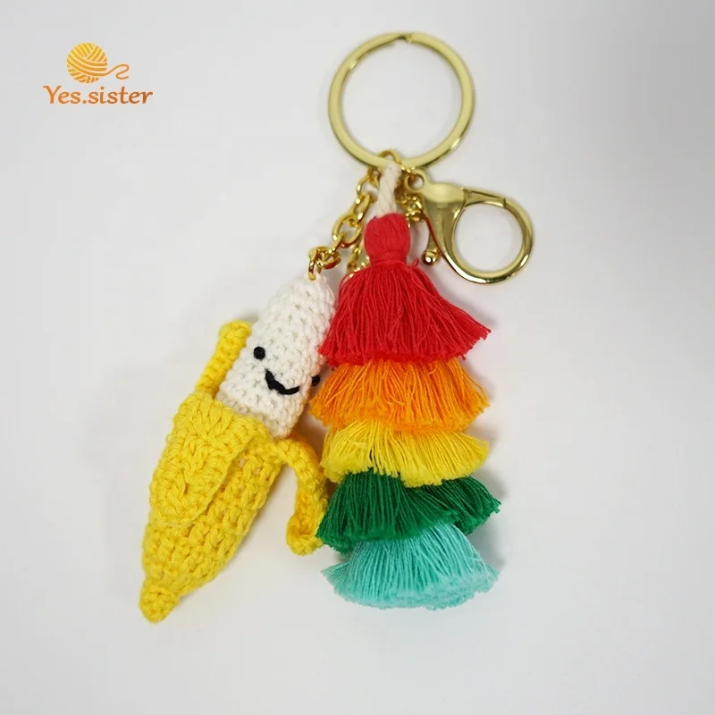 Handmade Crochet Kawaii Accessories - Keychains / Bag charms / Fridge magnets / Car hangings - Unique and Colorful mini gifts