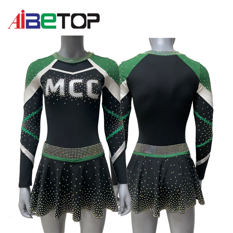 Dye Sublimation Cheerleading Uniforms Manufacturer Girls Cheerleader ...