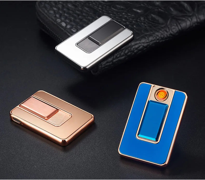 DEBANG Eco-Friendly USB Coil Lighter Portable Windproof Electric Charging Lighter for Cigarettes for Giveaways