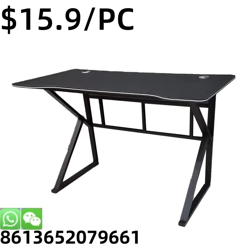 Customized Design Factory  Foldable Lower Price Metal Frame Folding Table