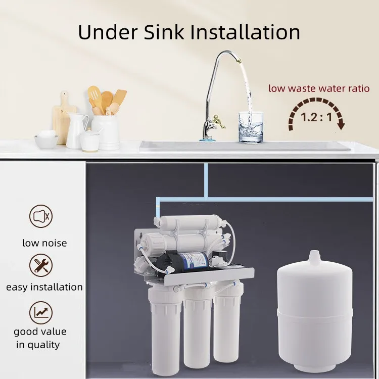 Portable Ro Rover Wholesale 75G 5 Stages Portable Reverse Osmosis Machine