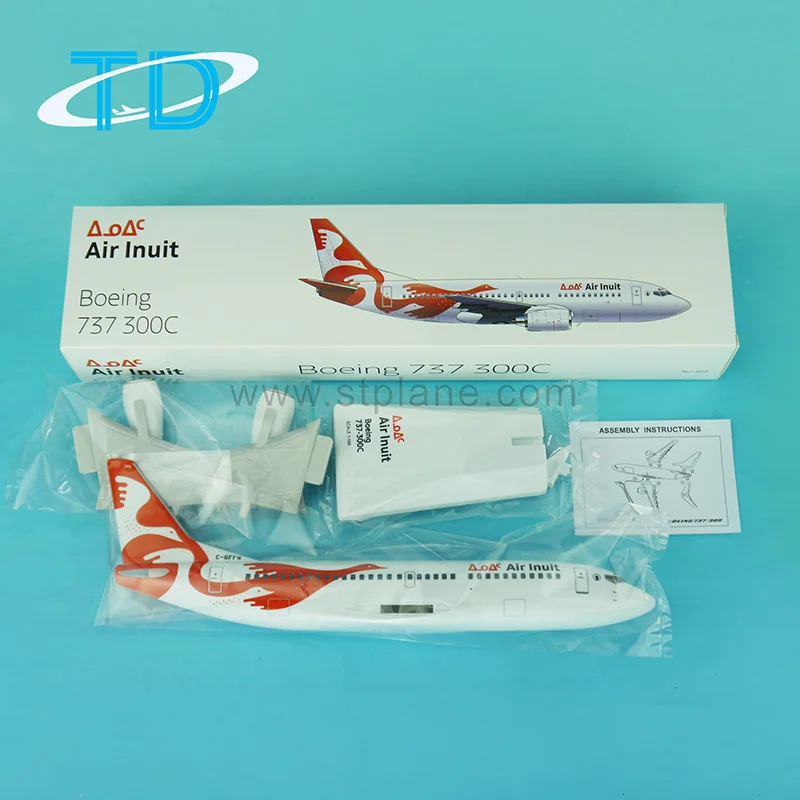 Air Inuit B737-300(34cm) 1/100 Plastic Plane Model| Alibaba.com