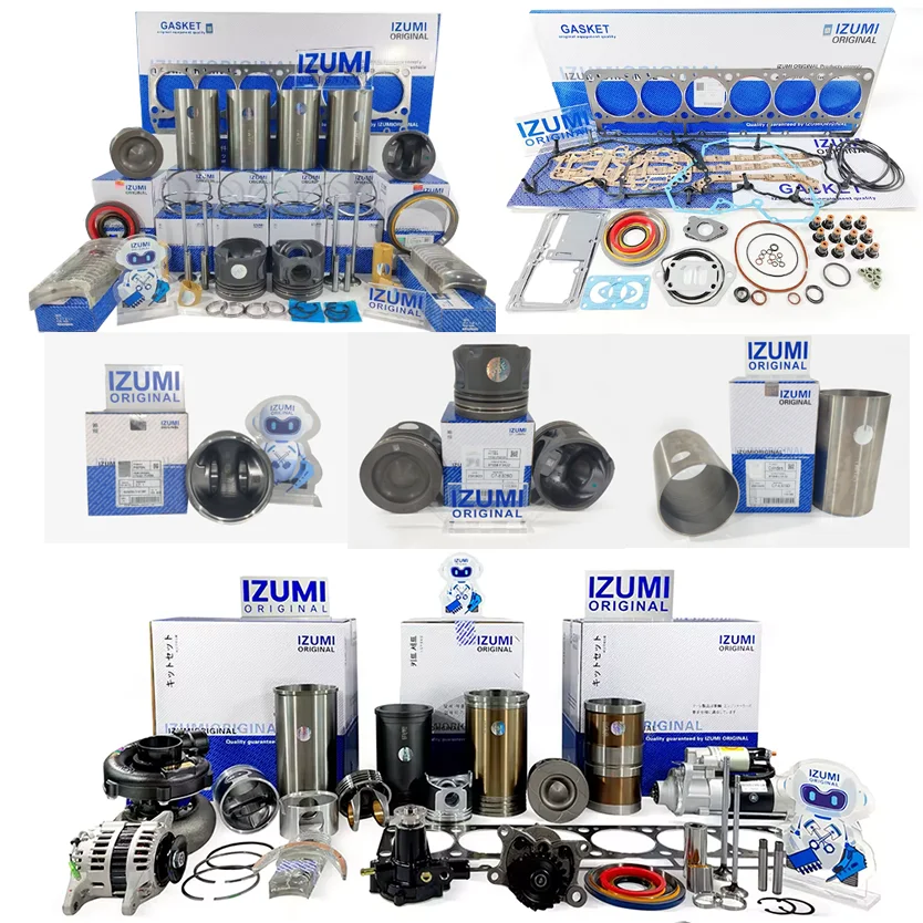 IZUMI ORIGINAL CAT C7 C9 C13 C15 overhaul repair rebuild liner kit construction machinery engine parts for caterpillar