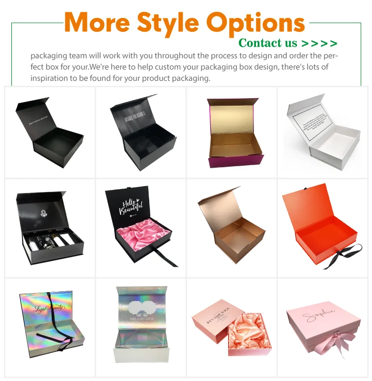 Custom Luxury Rigid Magnet Folding Shoe Box With Magnetic Lid Large ...