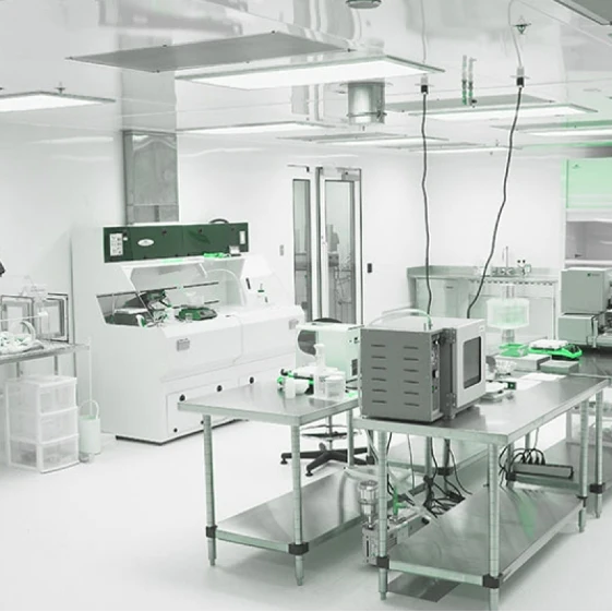 New  Clean Room Prefab Air Cleaning Equipment Production Line Movable Clean Shed Aluminum Profiles Cut Weld