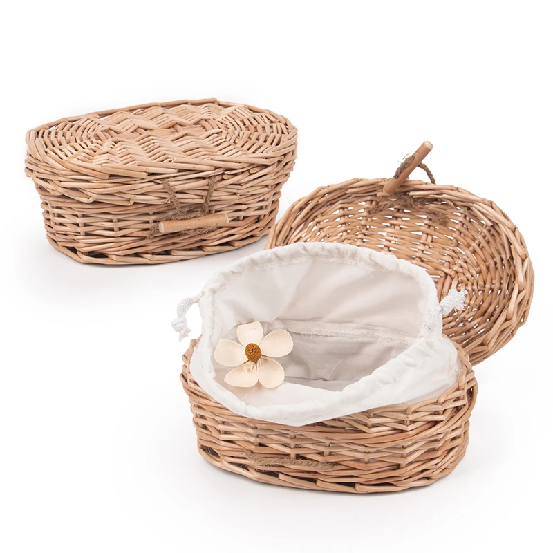 Biodegradable Rattan Casket for Pet Cremation Coral Pet