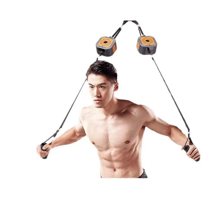 Power Force Total Body Workout Home Gym Equipment Fitness Resistance Training Power Pump for Men Women Made of ABS TPE Material