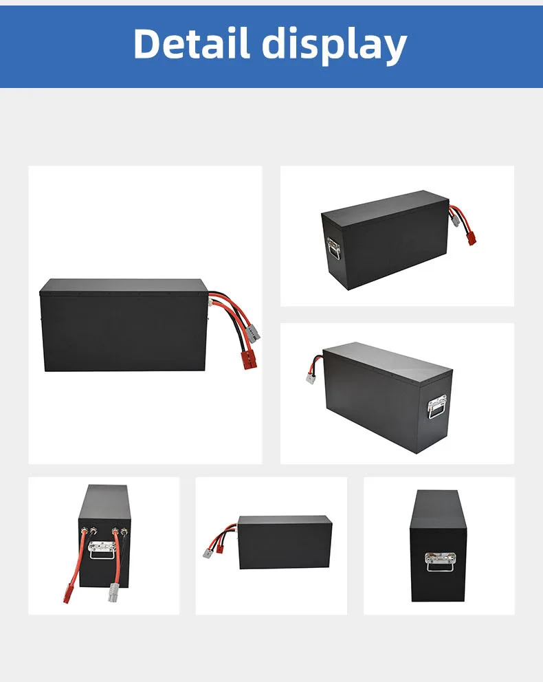 72V 60AH Lithium Ion Battery Pack with High Discharge Current 100A and 5-Year Warranty for Electric Scooters
