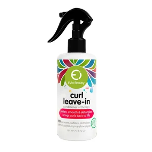 Paraben-Free Curl Detangler Leave-In Spray Evia Kids Therapy Vitamin B5 Jojoba Oil Olive Oil Smooths Softens Frizz Control 2026