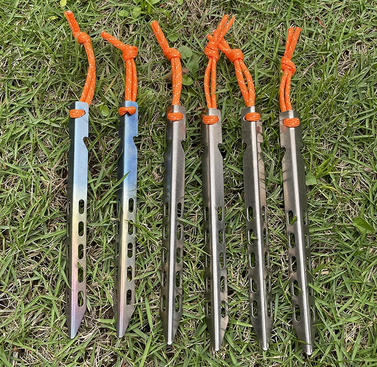 Piquets de Tente, Piquets de camping, 12 Pcs