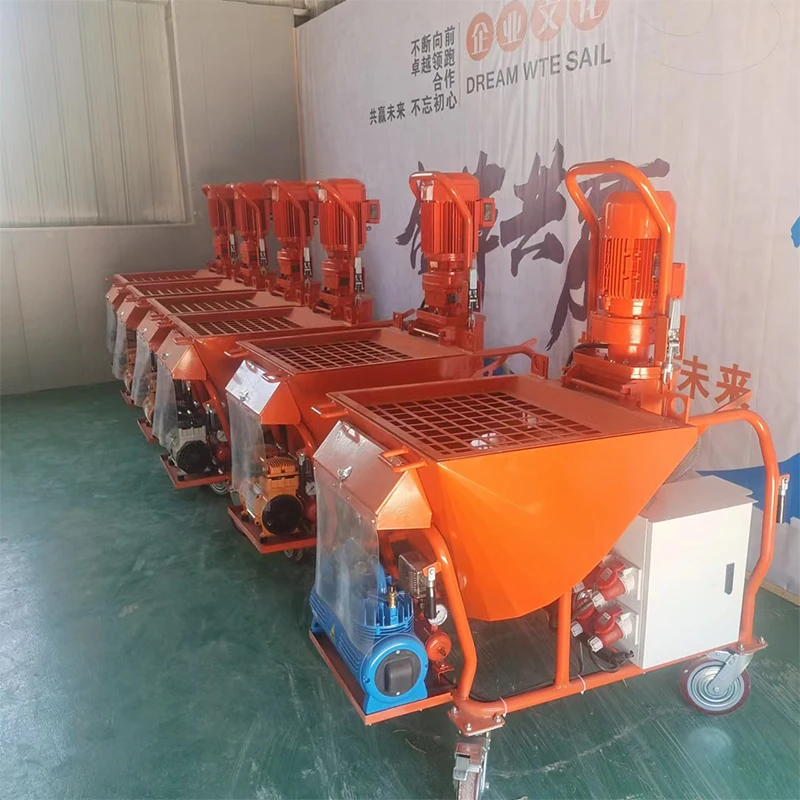 M6 Mortar Spray Machine Cement Plastering Machine Automatic Wall
