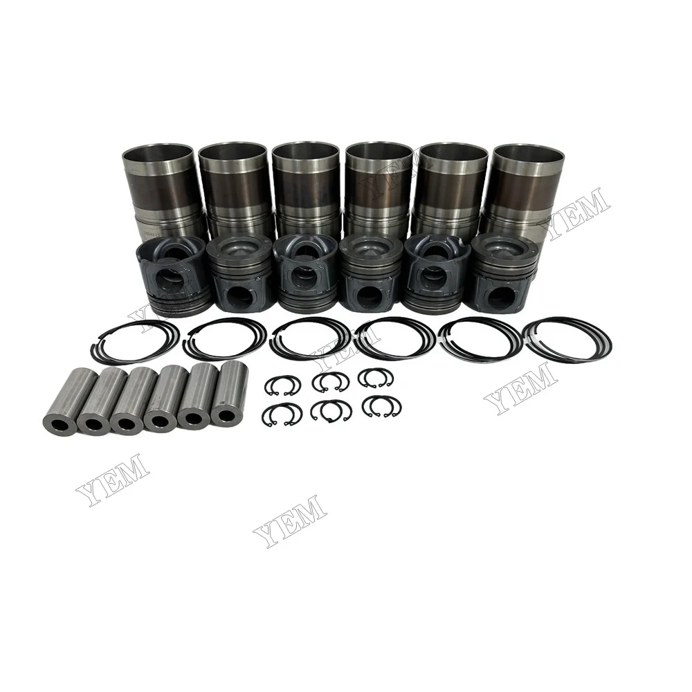 Cylinder Liner Kit Fit for QSL9.3 Engine Parts 5