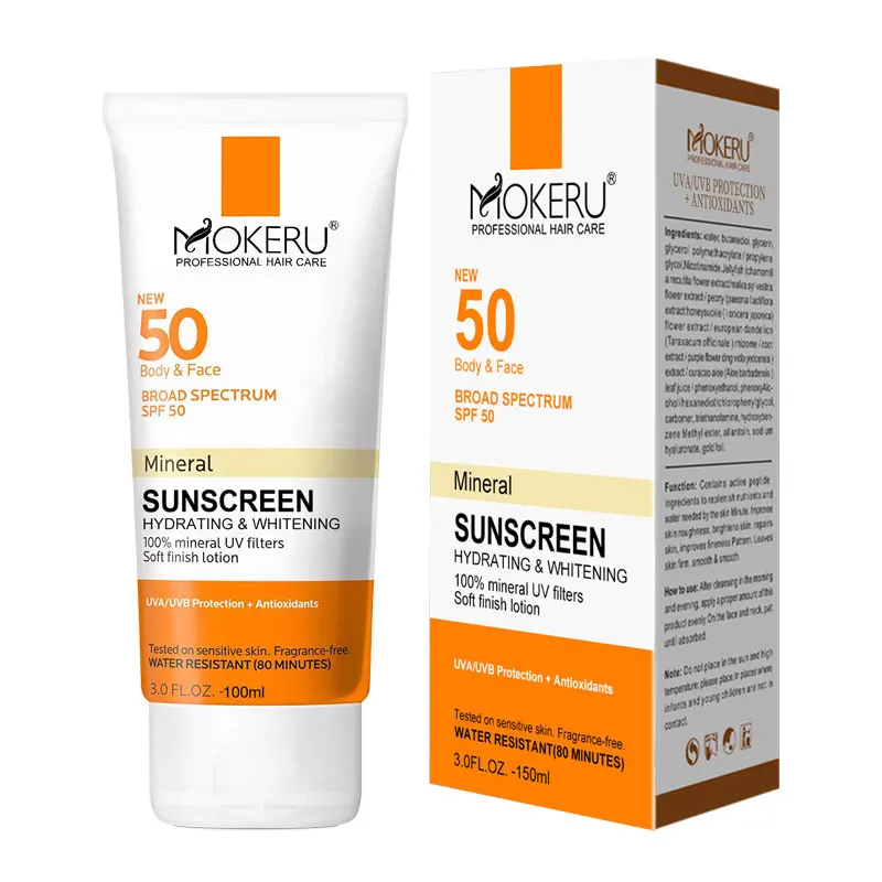 Thin and Light Sunscreen   Moisturizing and Tender Lightweight Isolation SPF 50 Sport Sunscreen