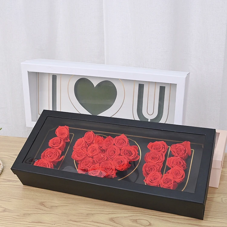 Luxury Square Flower Paper Gift Packaging Box Wholesale I Love You luxury-square-flower-paper-gift-packaging-box-wholesale-i-love-you