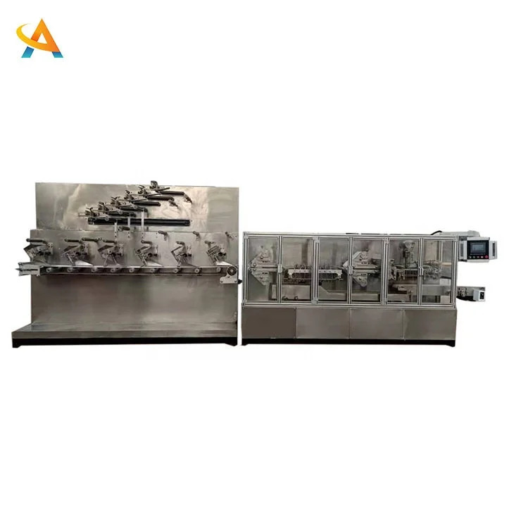 Fully Automatic High Speed 120 Wet Wipes Per Minute Packaging Machine Single Wipes Machine