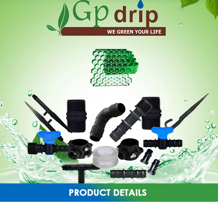 Plastic Drip Irrigation Elbow Fitting Barbed 20mm Elbow Drip Irrigation