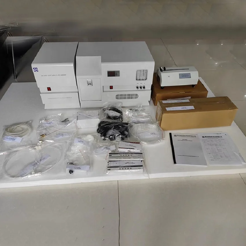 Sulfur in Oil Analyzer ASTM D5453 UV Sulfur Meter GD-5453