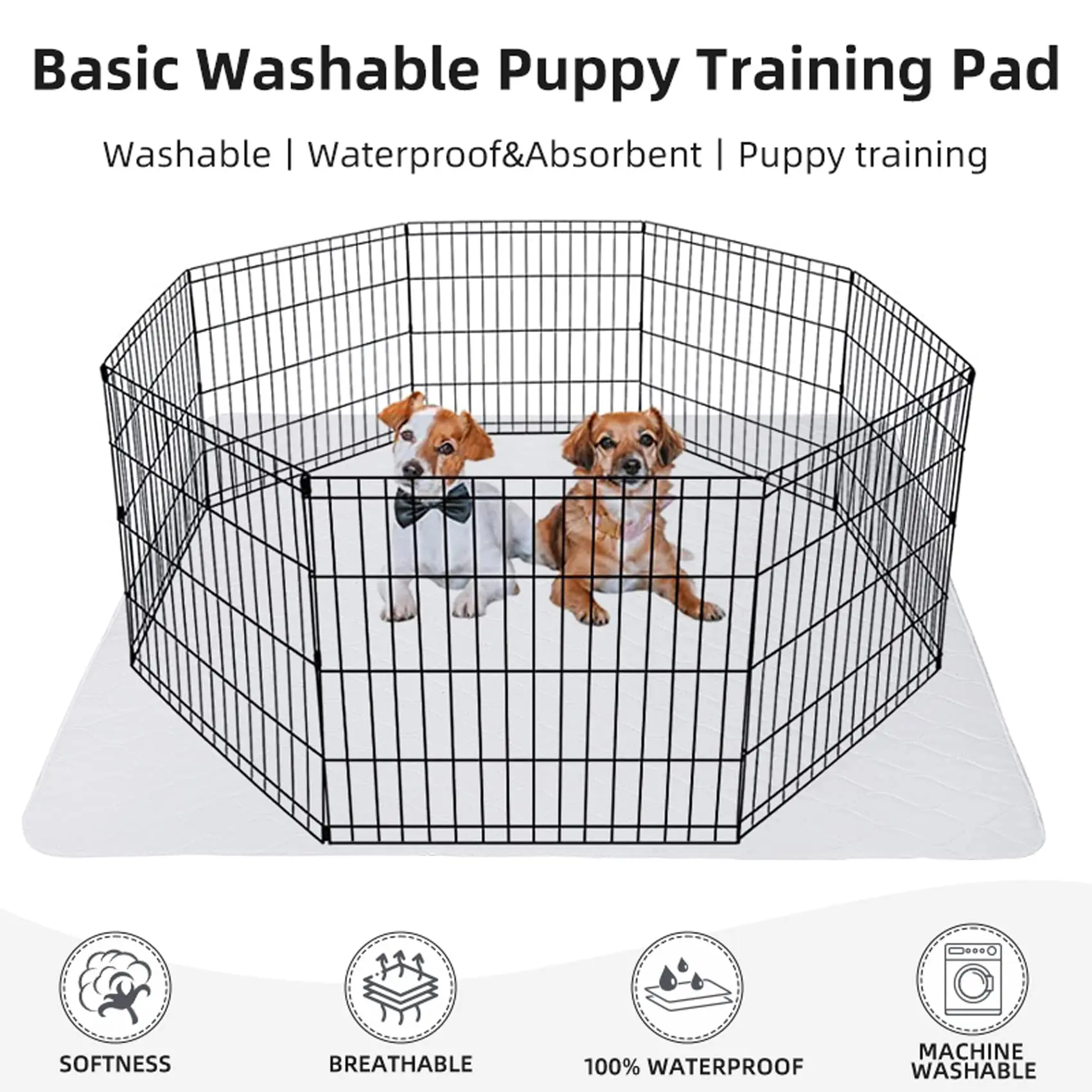 Dog Training Reusable Pet Pads